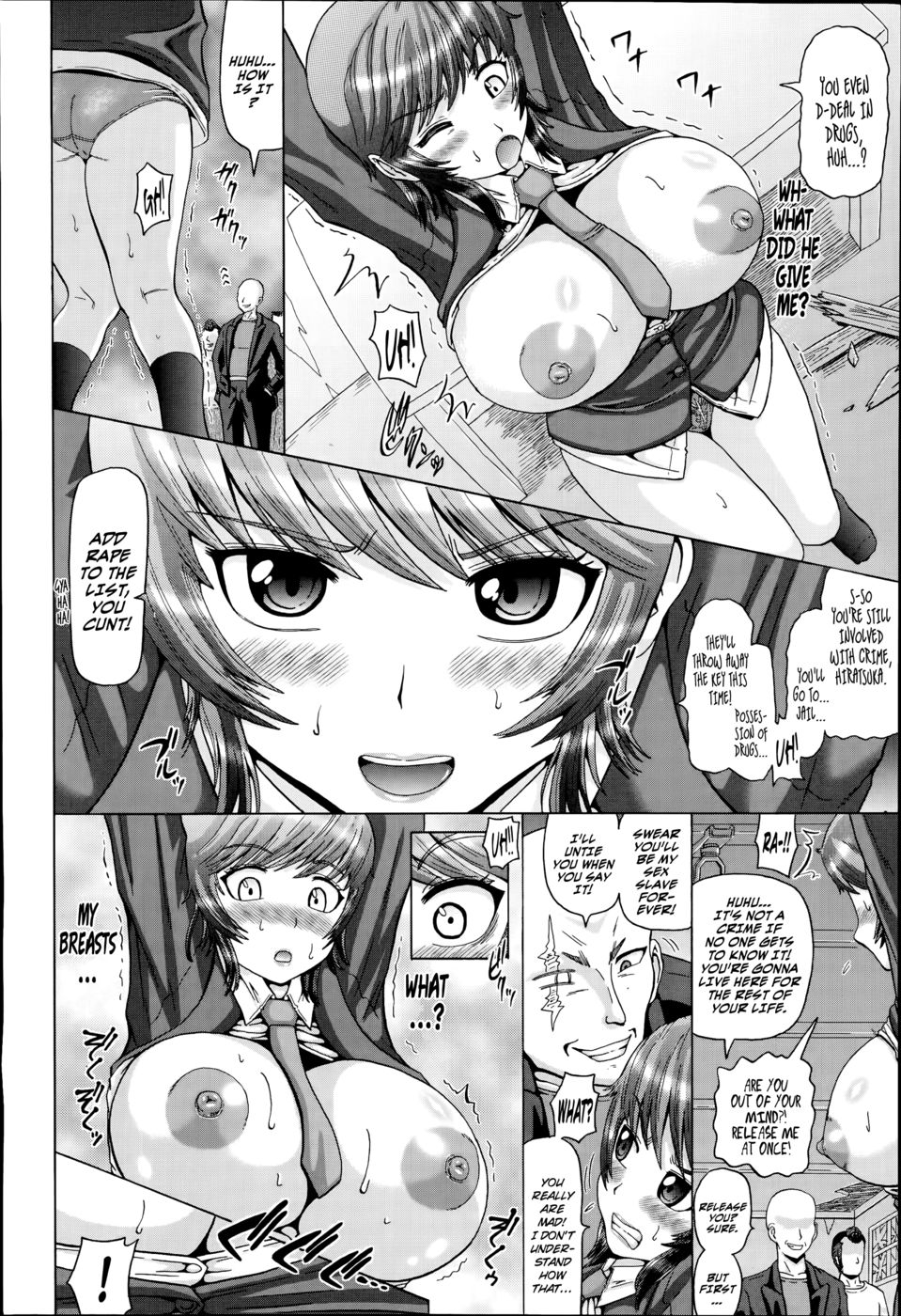 Hentai Manga Comic-A Female Lawyer's Rape Prison-Read-6